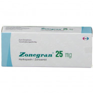 Купить Зонегран (Зонисамид) 25 мг Франция капсулы №14 в Нижнем Новгороде